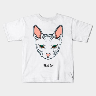 My cat Hello Kids T-Shirt